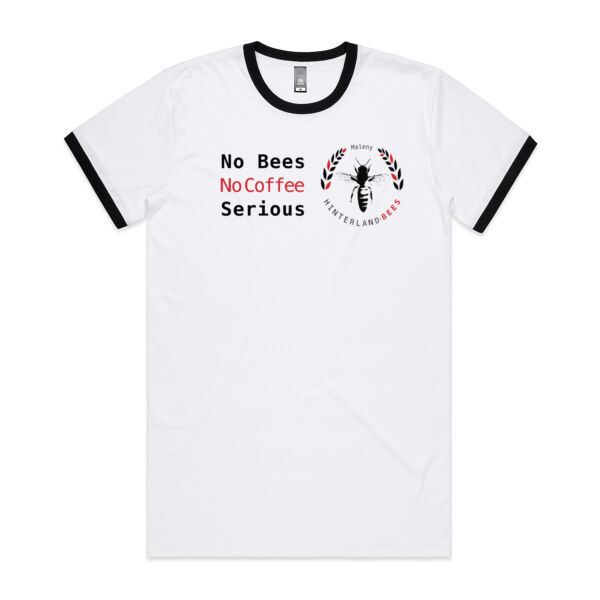 No Coffee No Bees - Mens Ringer T Thumbnail