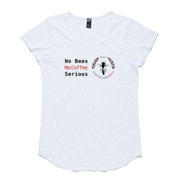 No Bees No Coffee - Women's Capped Sleeve Thumbnail