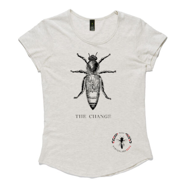 Bee The Change Queen - AS Colour Women's Mali Capped Sleeve Tee Thumbnail