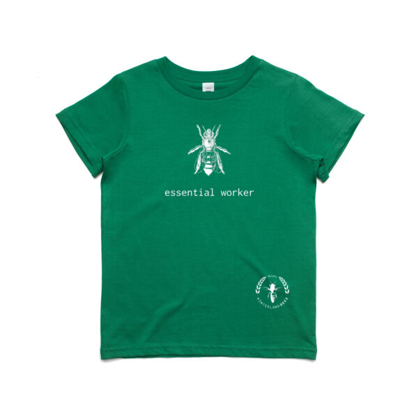 essential worker Kids / Youth Premium T-shirt - dark mode Thumbnail